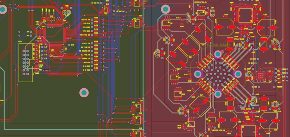 Engineer routing PCB traces